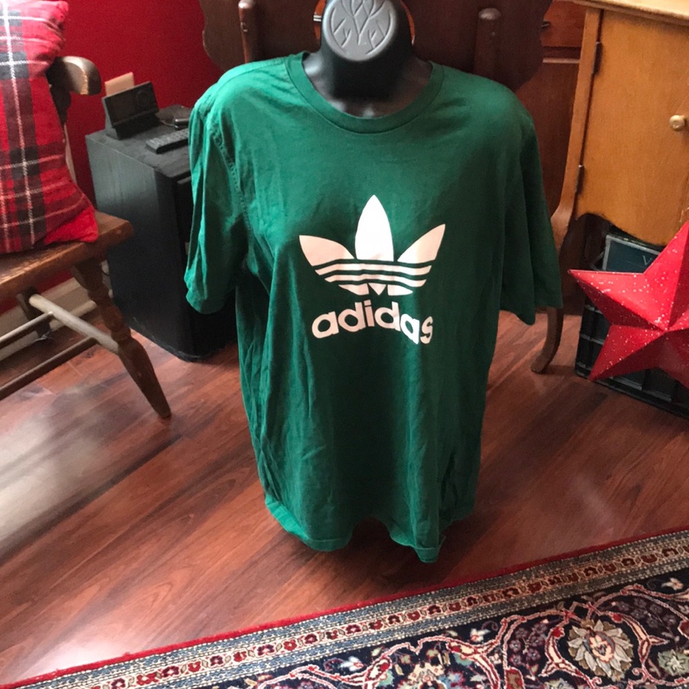 Hunter Green Adidas T-Shirt